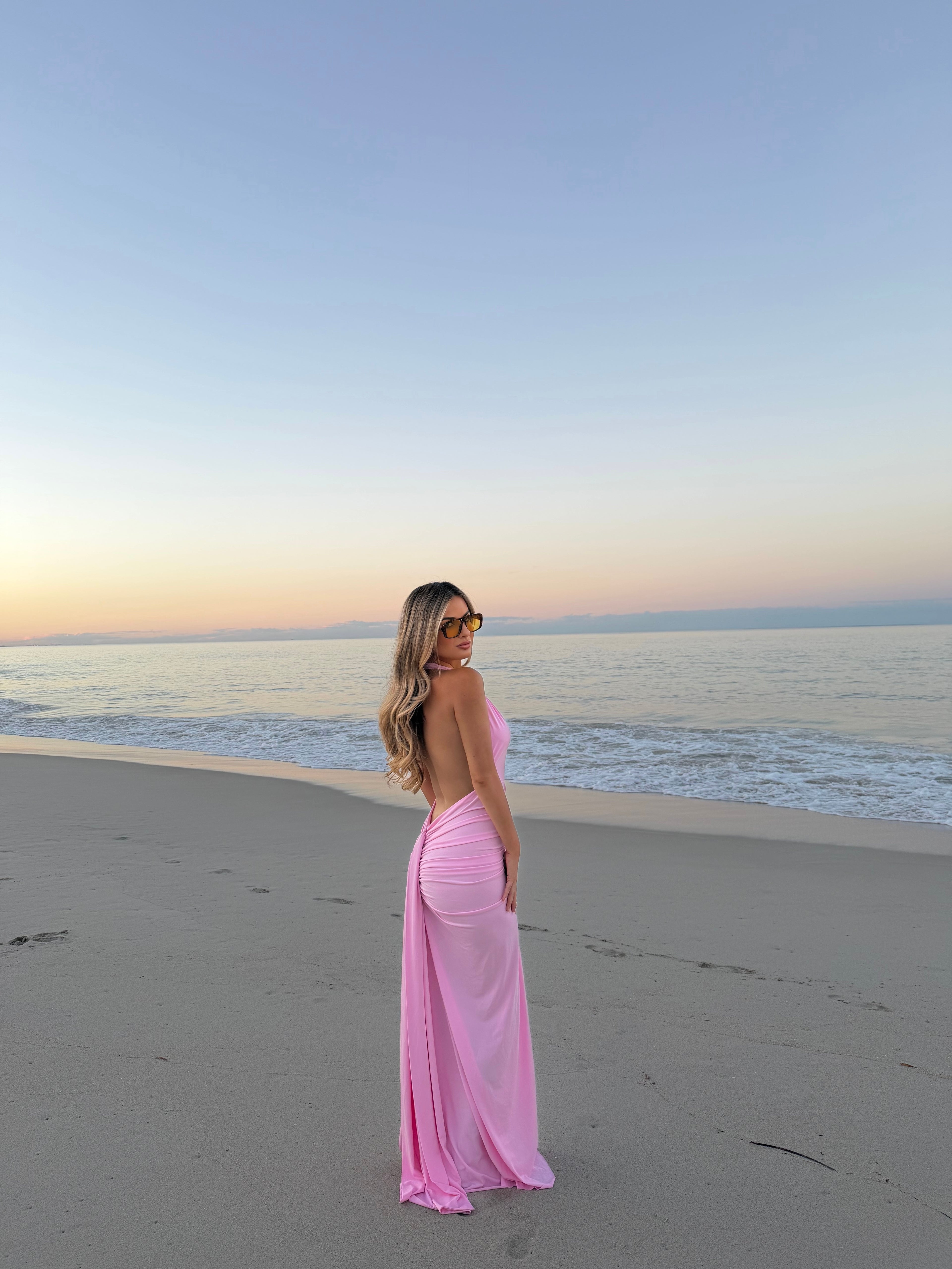 sirena dress pink Rat & Boa Sirena Dress Pink XXL